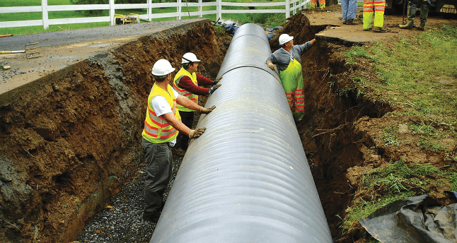 مشروعات البنيه التحتيه